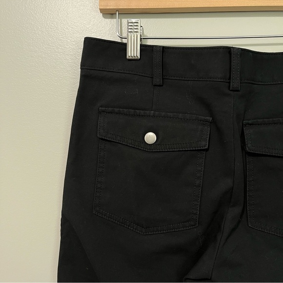 Club Monaco Slim Fit Stretch Black Mid Rise Ankle Pant - Picture 10 of 12